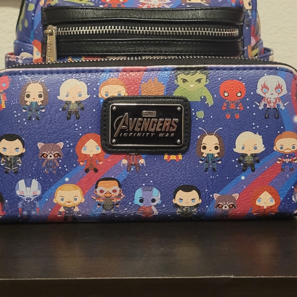 Rare Heart Logo Avengers infinity war Wallet